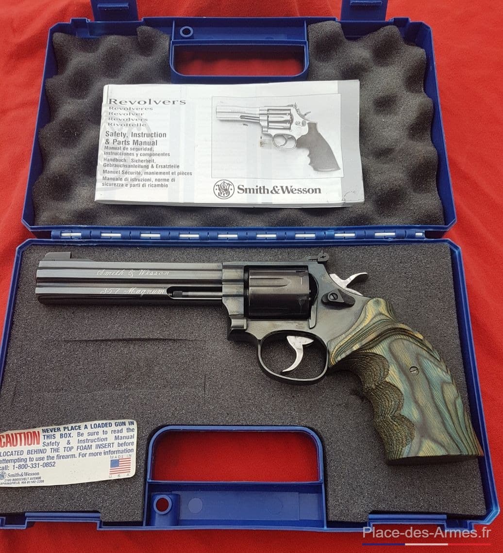 SMITH & WESSON 586 TARGET CHAMPION 357 MAG